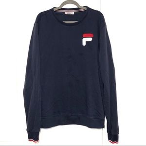 FILA Vintage Oversized Vintage Crewneck Sweater